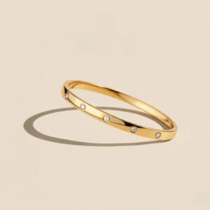 Gold plated anti tarnish Cartier bracelet