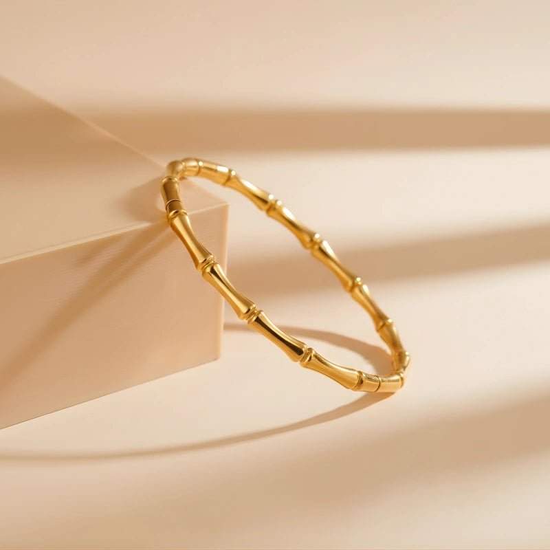 Gold Plated anti-tarnish Korean Bracelet - Image 2