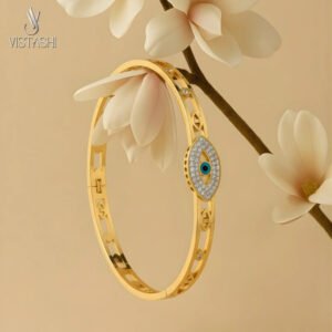Gold Plated anti-tarnish evil-eye Themed Bracelet